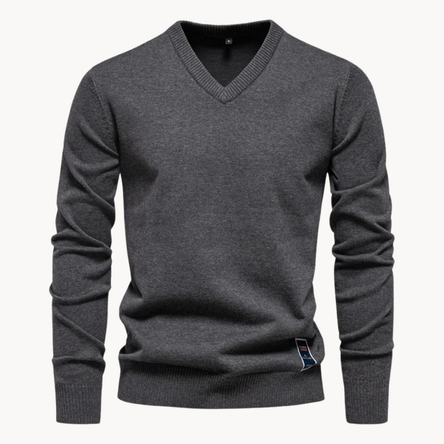 Men's Lightweight Cotton Jumper | Nicola
