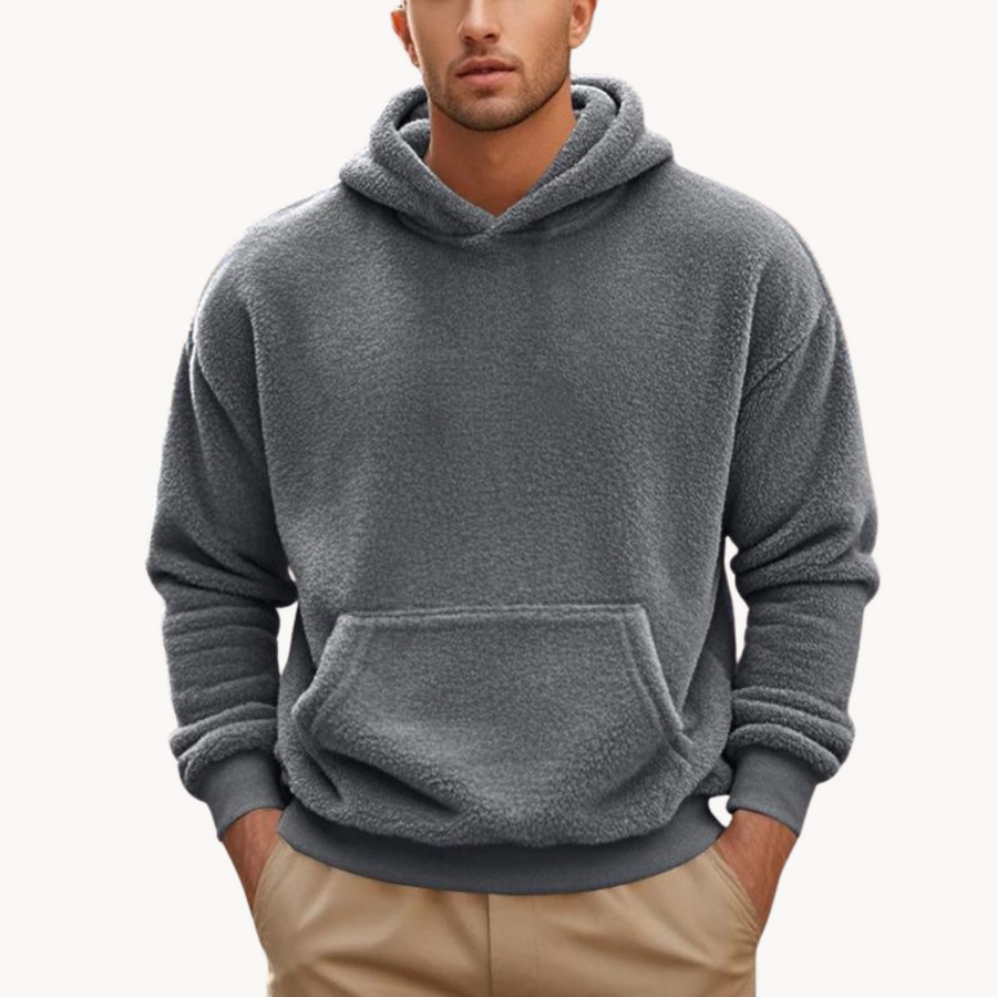Men's Cosy Fleece Hoodie | Miro