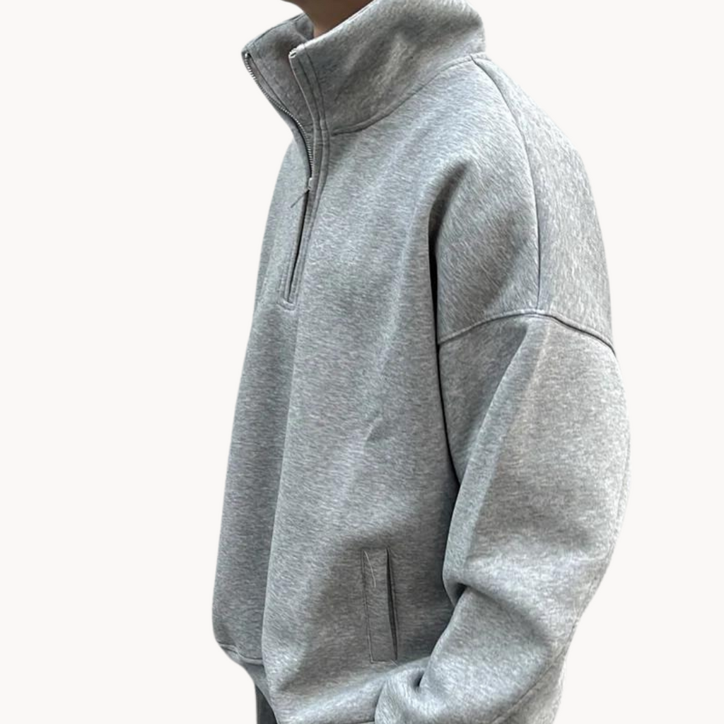 Men's Quarter-Zip Pullover Jumper | Than