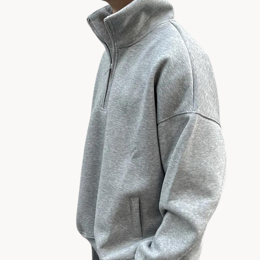 Men's Quarter-Zip Pullover Jumper | Than