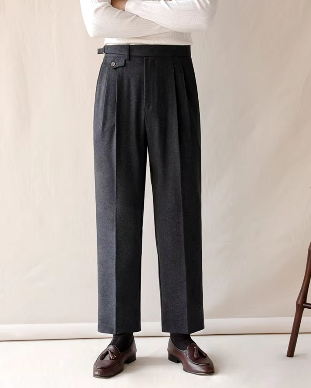 Men's Straight-Leg Trousers | Chancellor