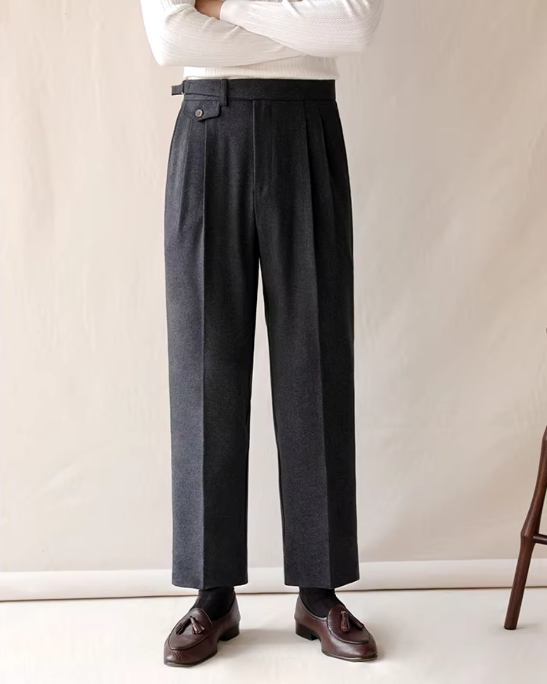 Men's Straight-Leg Trousers | Chancellor