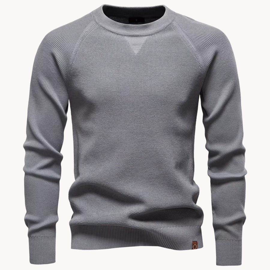 Men's Crewneck Knit Jumper | Grayson