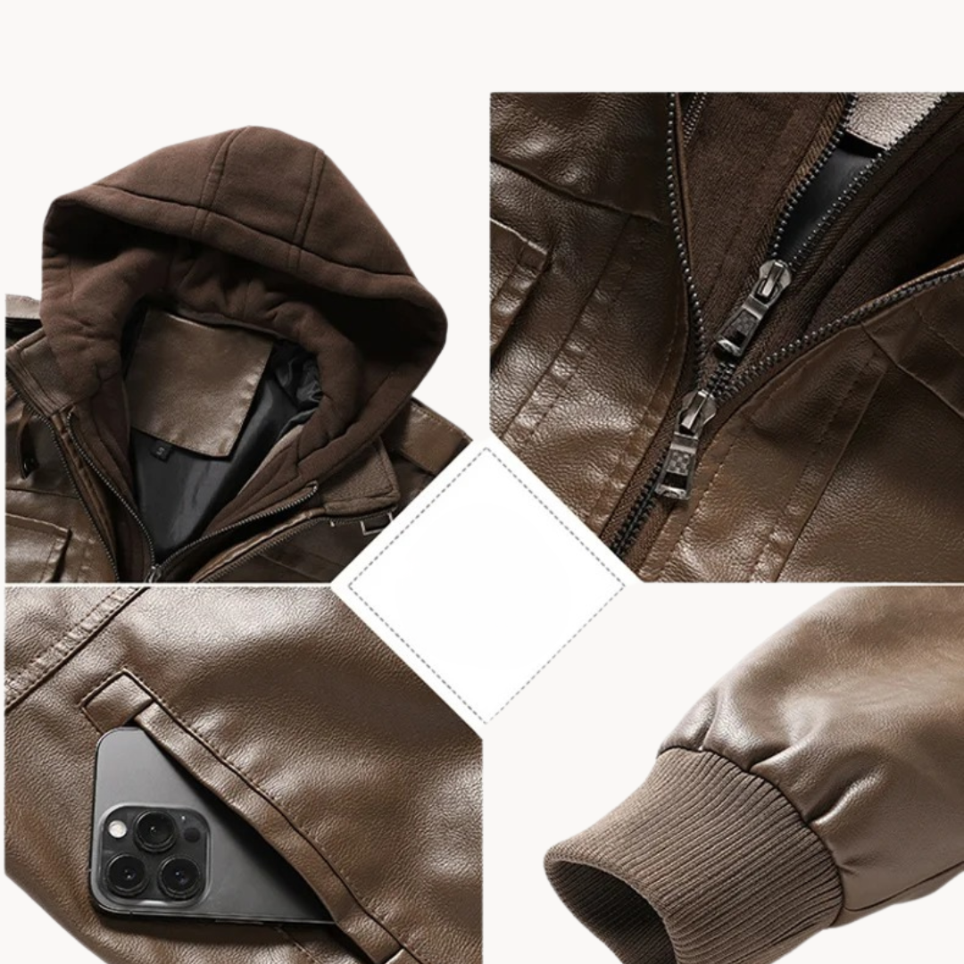 Men's Leather Jacket | Knight