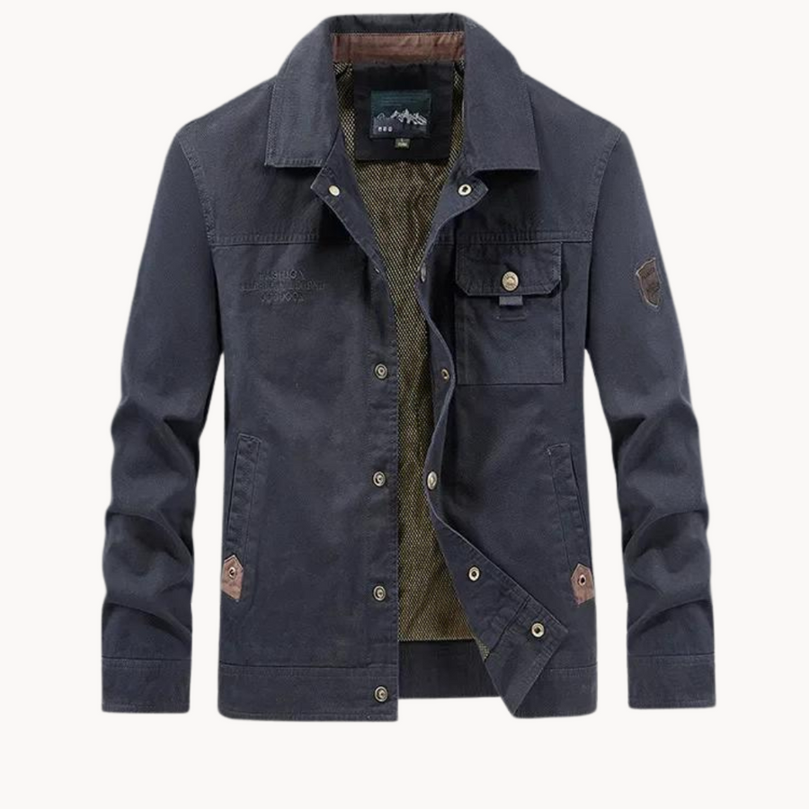 Men's Utility Jacket | Bordeaux