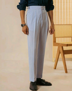 Men's Textured Trousers | Livorno