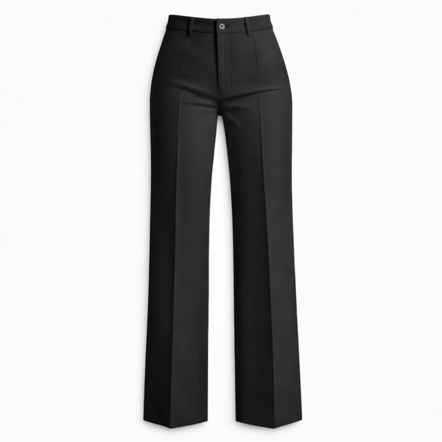Women's High-Waisted Wide-Leg Trousers | Polzeath
