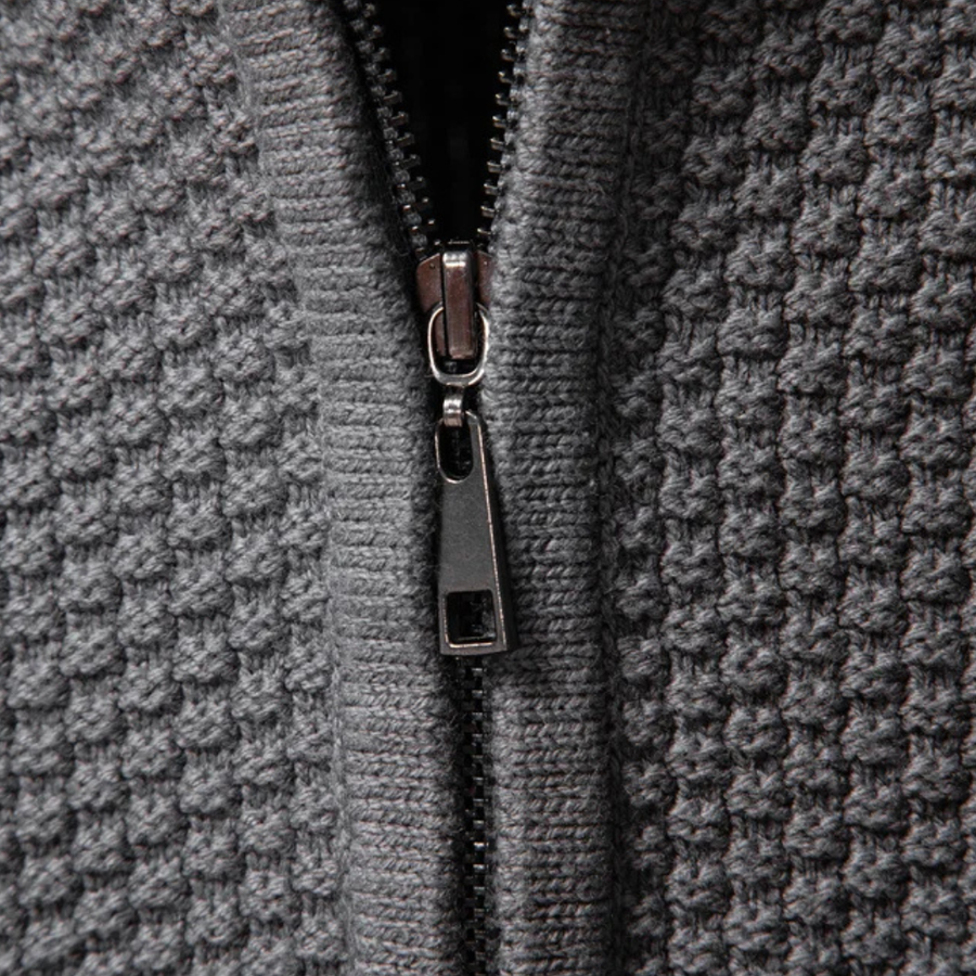 Men's Cable Knit Cardigan | Ashgrove
