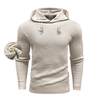 Men's Textured Knit Hoodie | Vantage