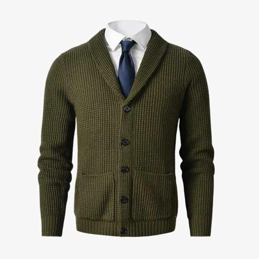 Men's Shawl Collar Cardigan | Dylan