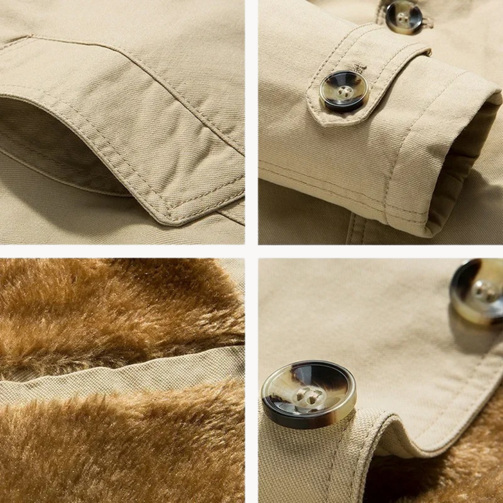 Men's Plush Fleece Jacket | Casimir