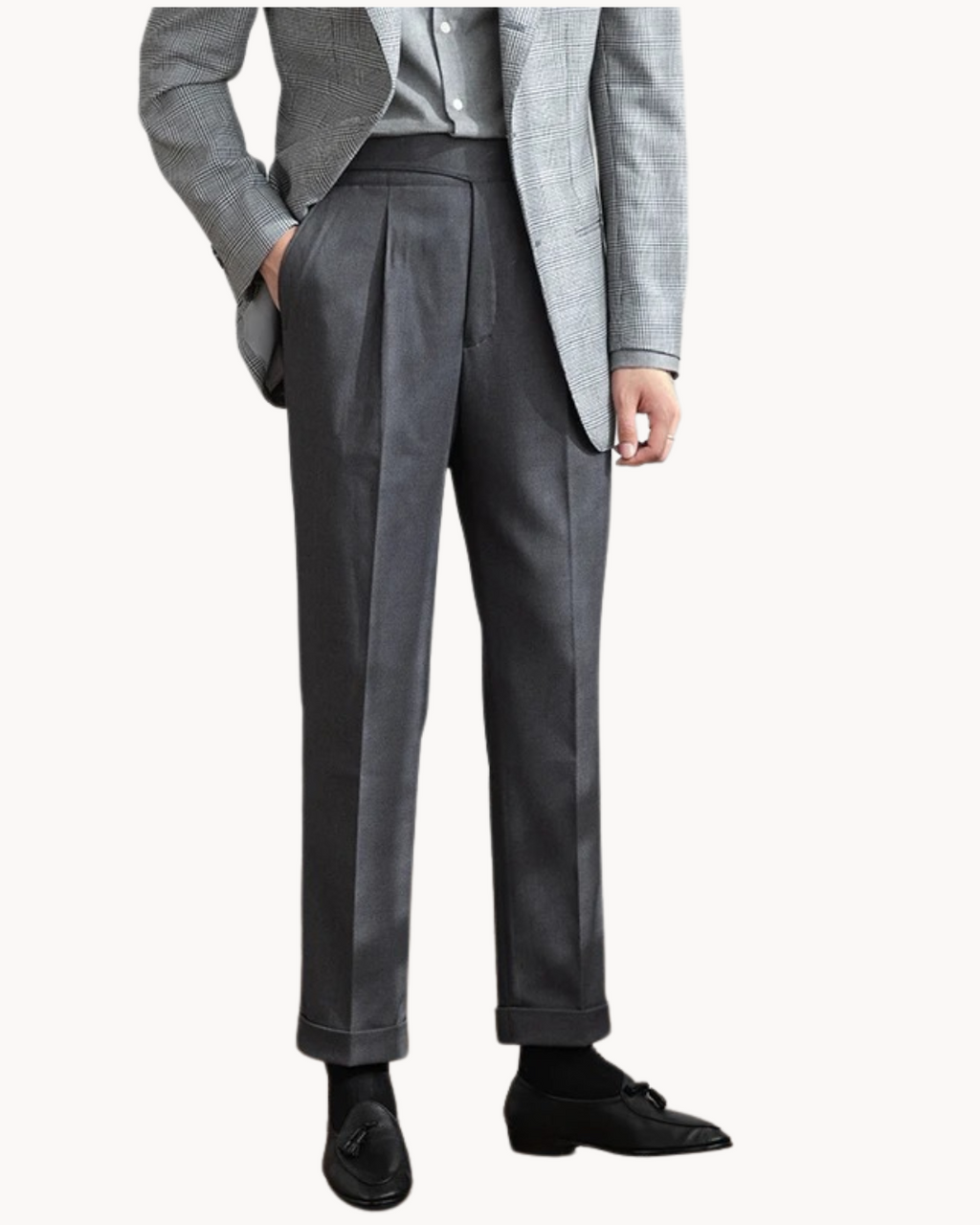 Men's Straight-Leg Trousers | Matteo