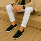 Men's Relaxed-Fit Suede Loafers – Aksel