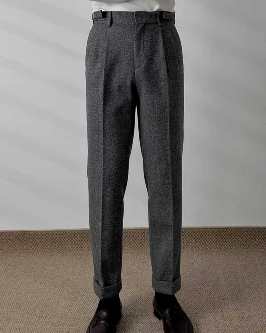 Men's Pleated Trousers | Corwyn