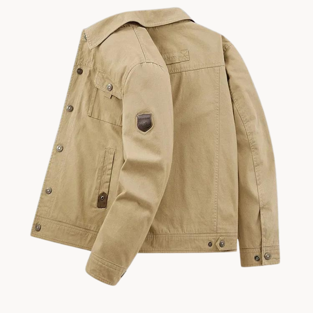 Men's Utility Jacket | Bordeaux