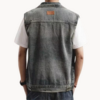 Men's Denim Vest | Claes