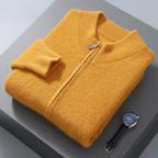 Men's Full-Zip Wool Jumper | Regal