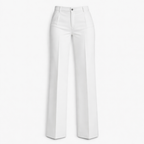 Women's High-Waisted Wide-Leg Trousers | Polzeath