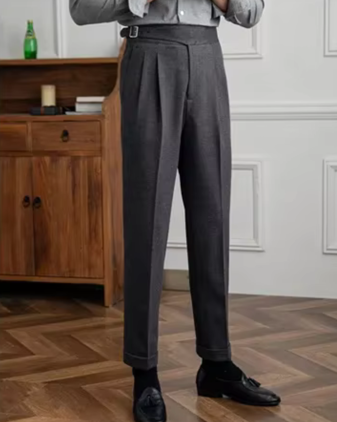 Men's Straight-Leg Trousers | Verona