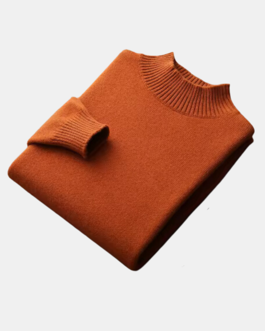 Men's Wool Half Turtleneck Sweater – Mercurius