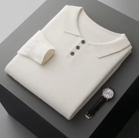 Men's Cashmere Polo Shirt – Amalfi