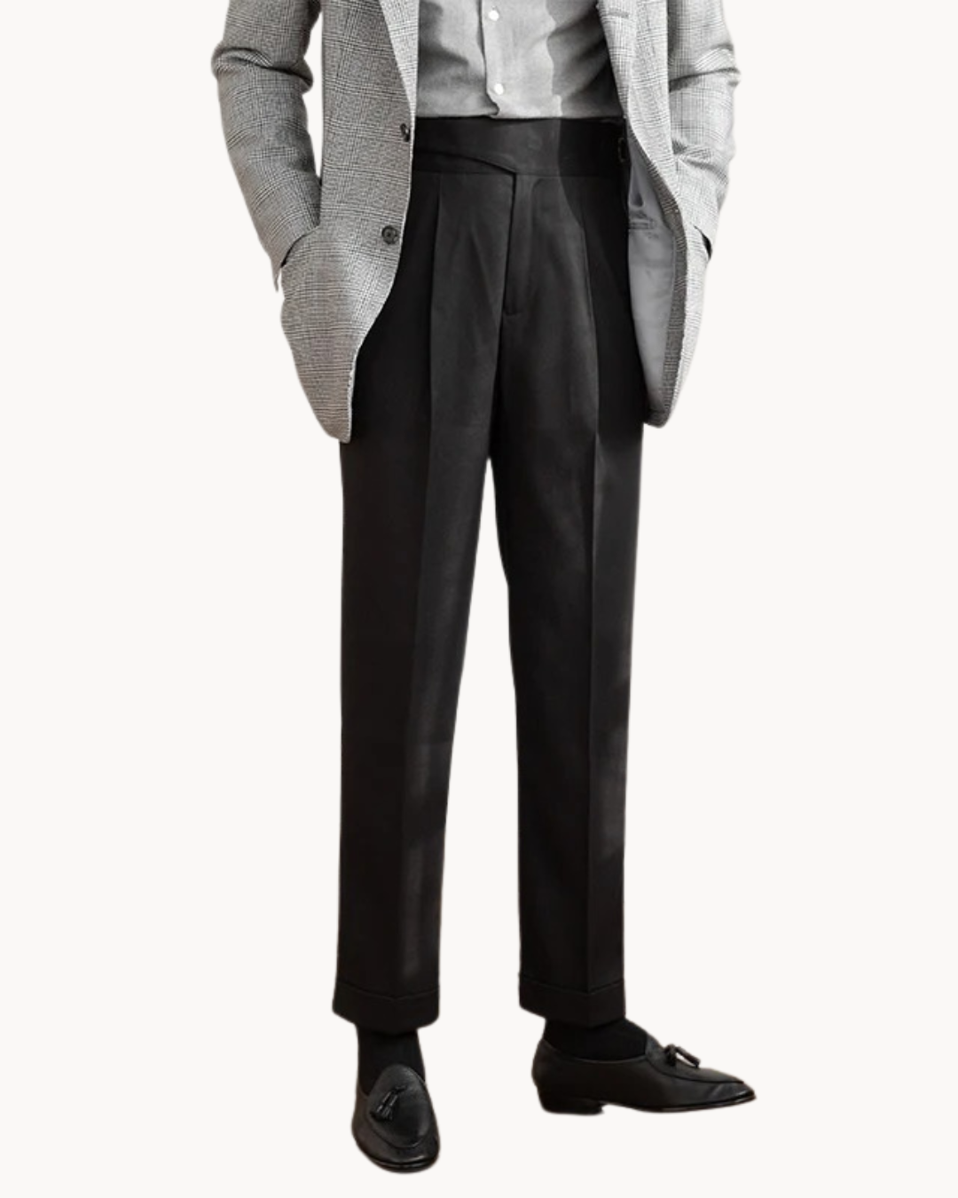 Men's Straight-Leg Trousers | Matteo