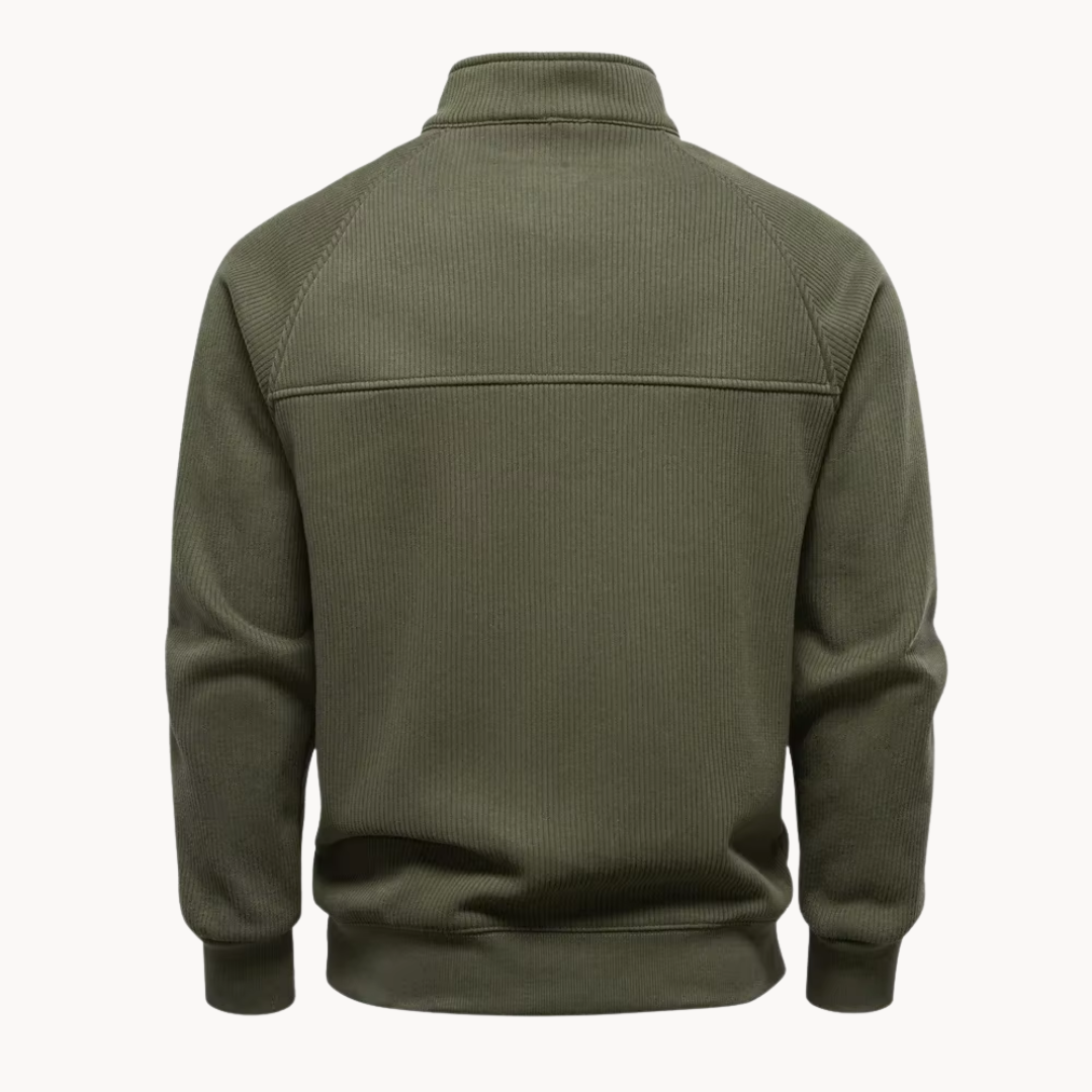 Men's Half-Zip Knit Jumper | Langford