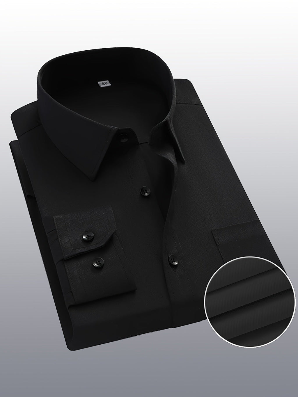 Men's regular fit long sleeve formal shirt