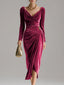 Mykah™ | Elegant Midi Dress