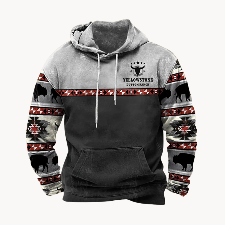 Men's Buffalo Check Hoodie | Dakotah