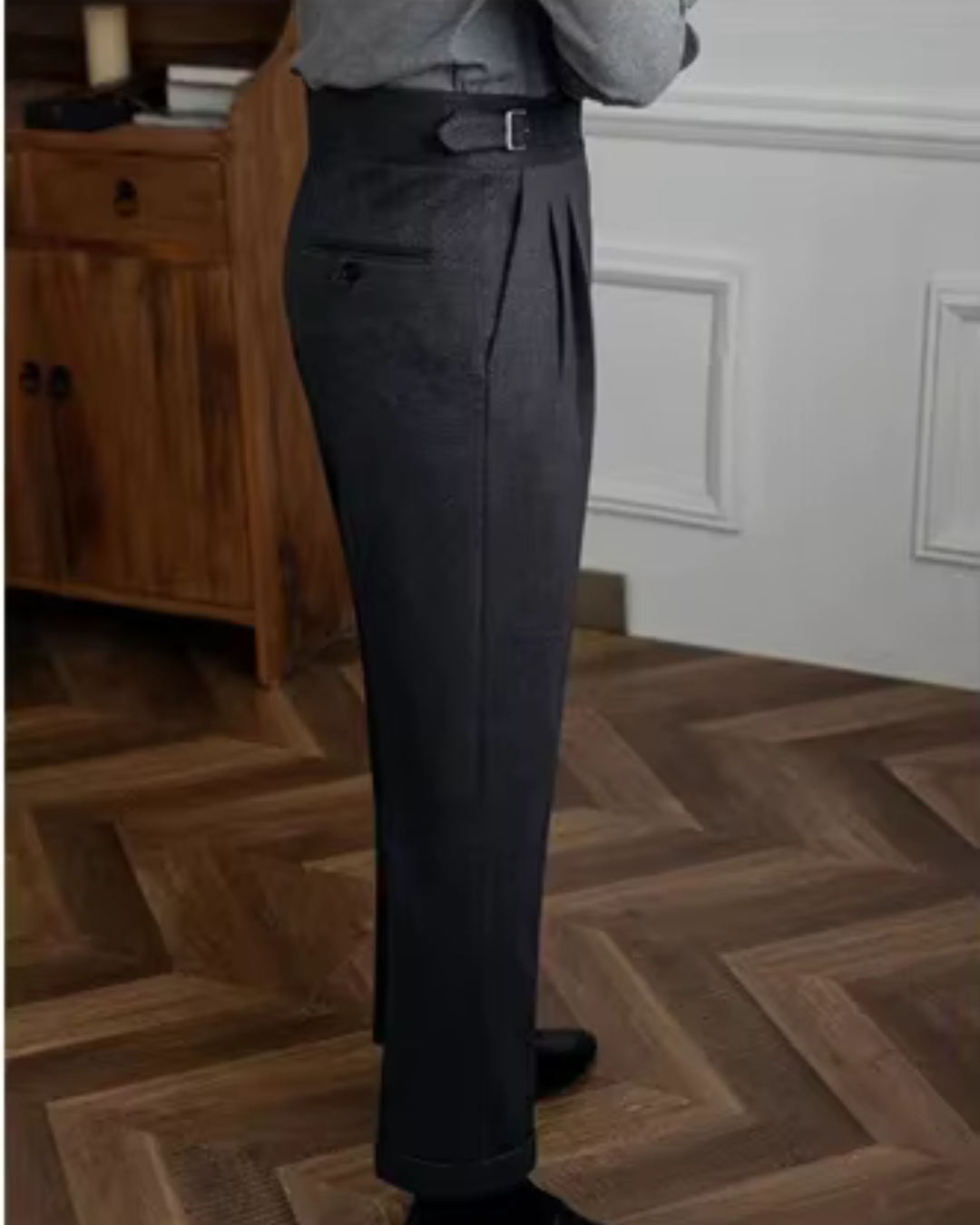 Men's Straight-Leg Trousers | Verona