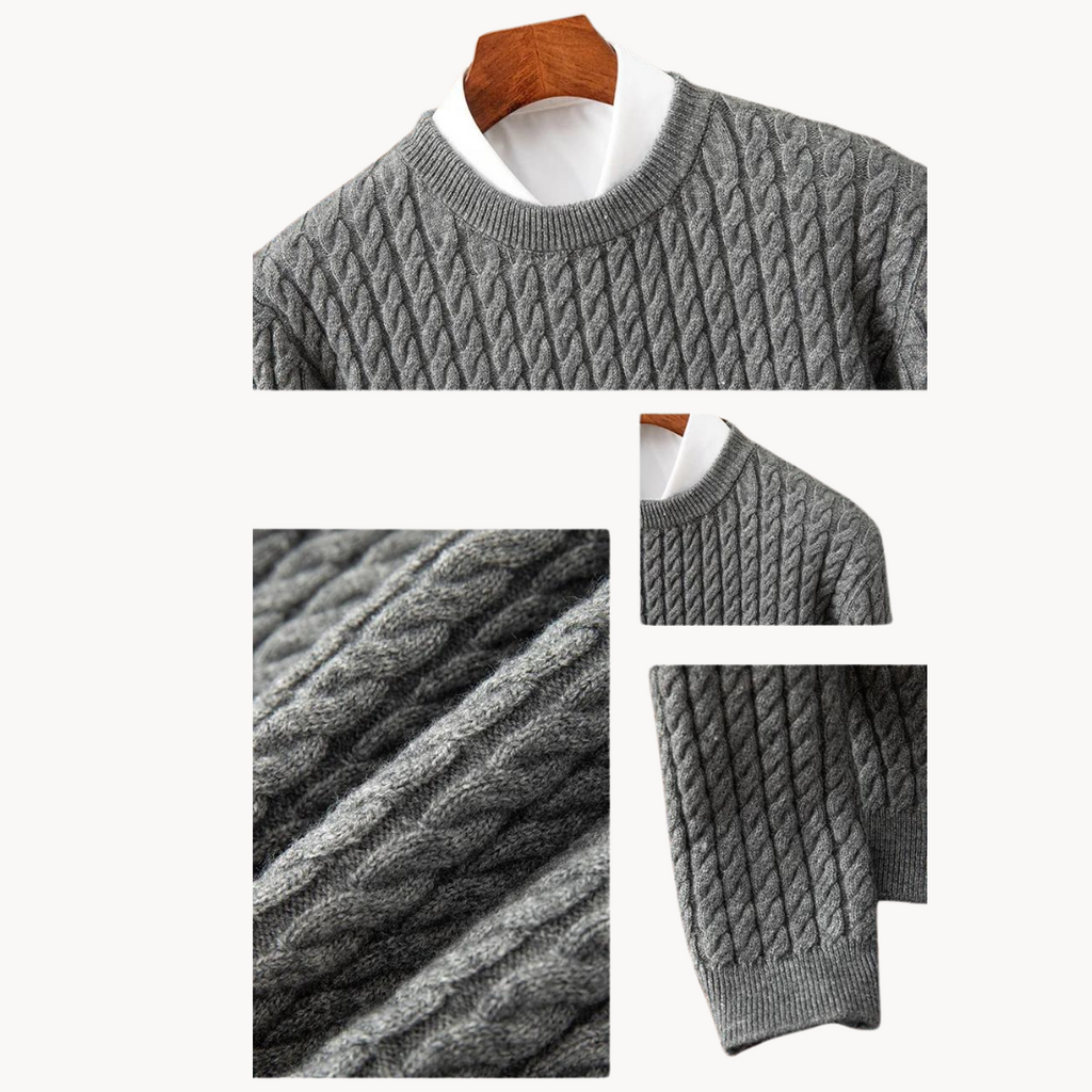 Men's Cashmere Knit Jumper | Marcelline