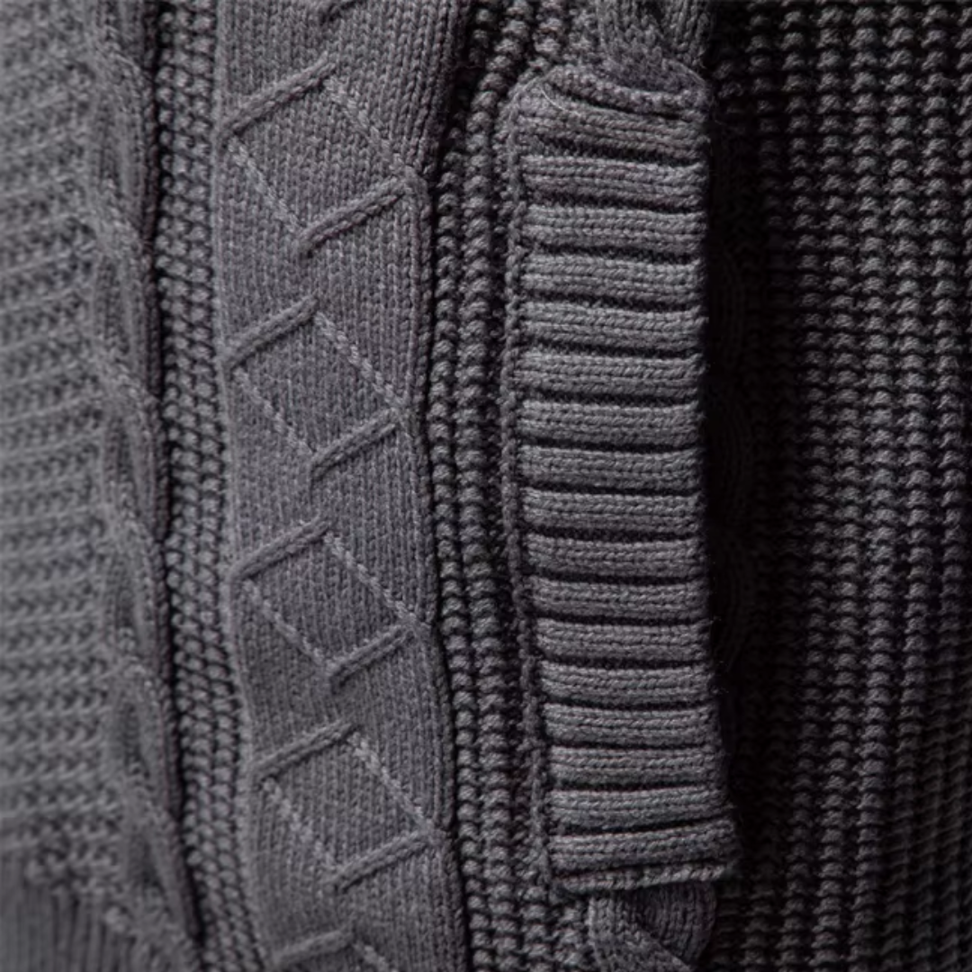 Men's Cable Knit Cardigan | Ashgrove