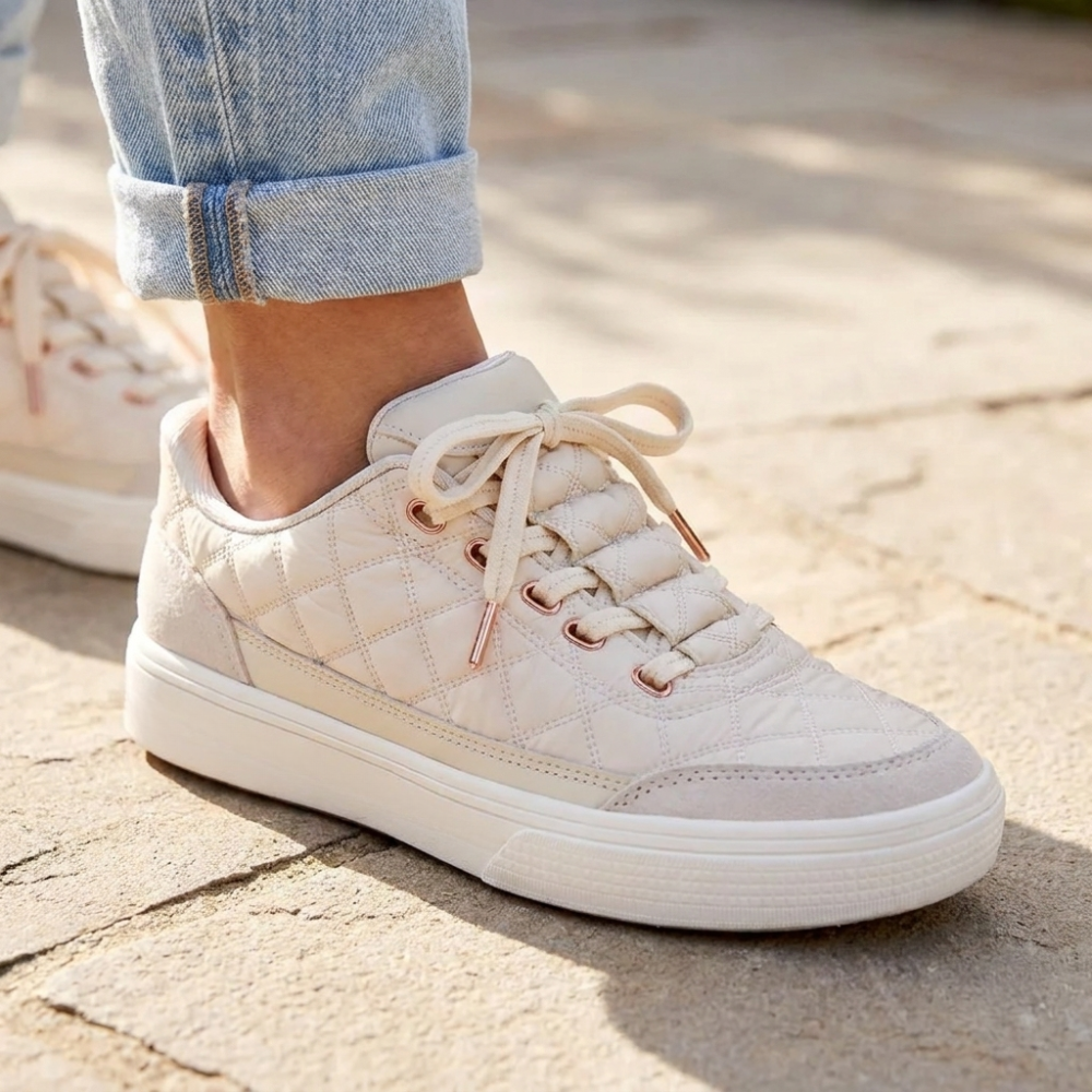 Women's Padded Cloud Trainers with Cushioned Sole — view 5