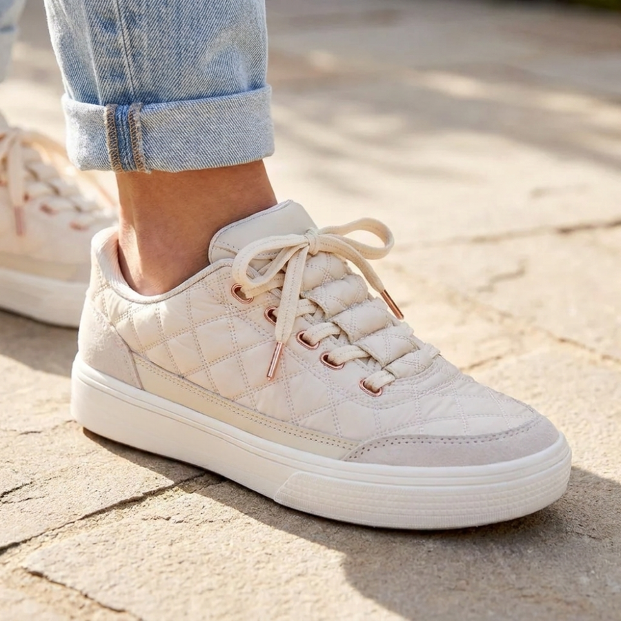 Women's Padded Cloud Trainers with Cushioned Sole — view 5
