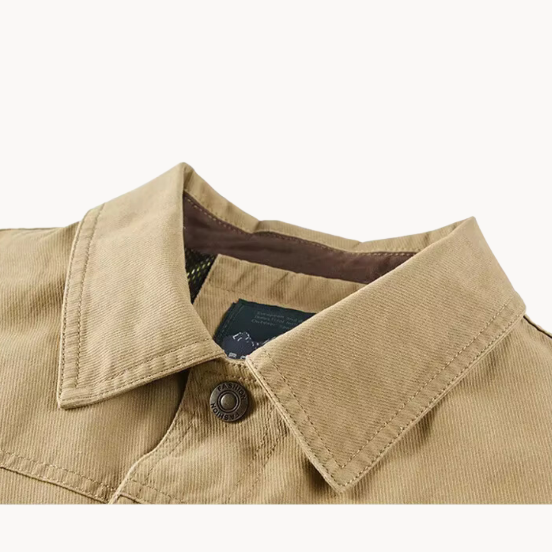 Men's Utility Jacket | Bordeaux