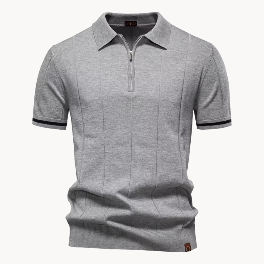 Polo à col zippé pour homme | Callahan
