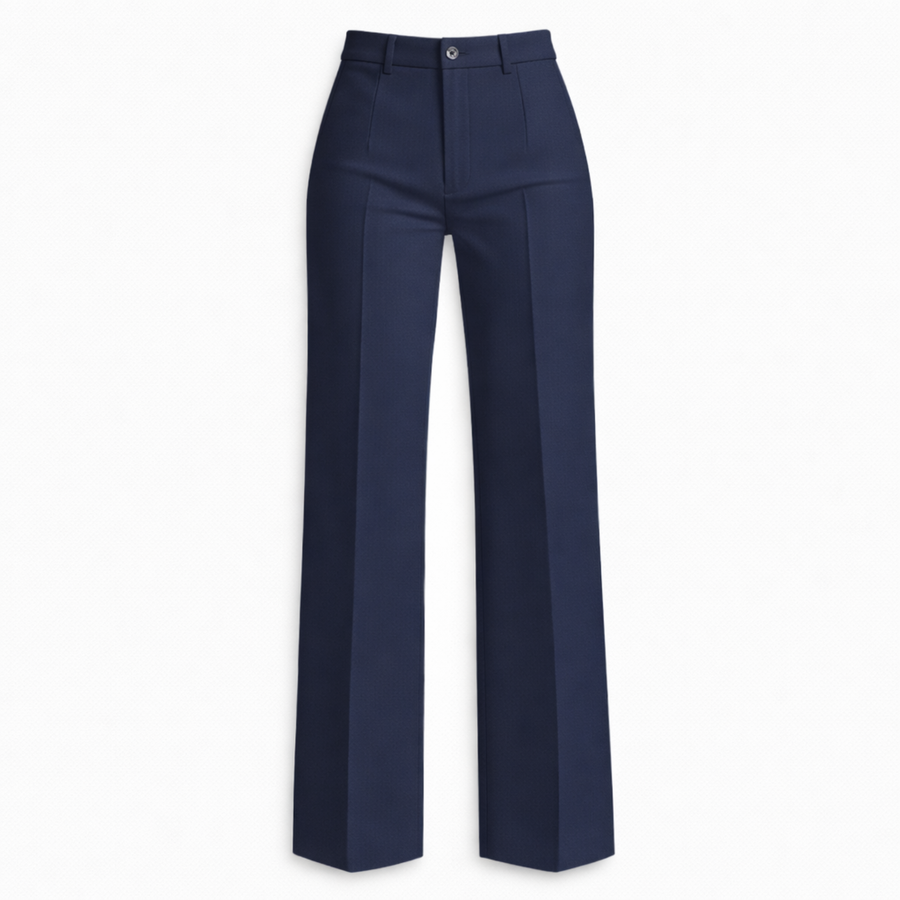 Women's High-Waisted Wide-Leg Trousers | Polzeath