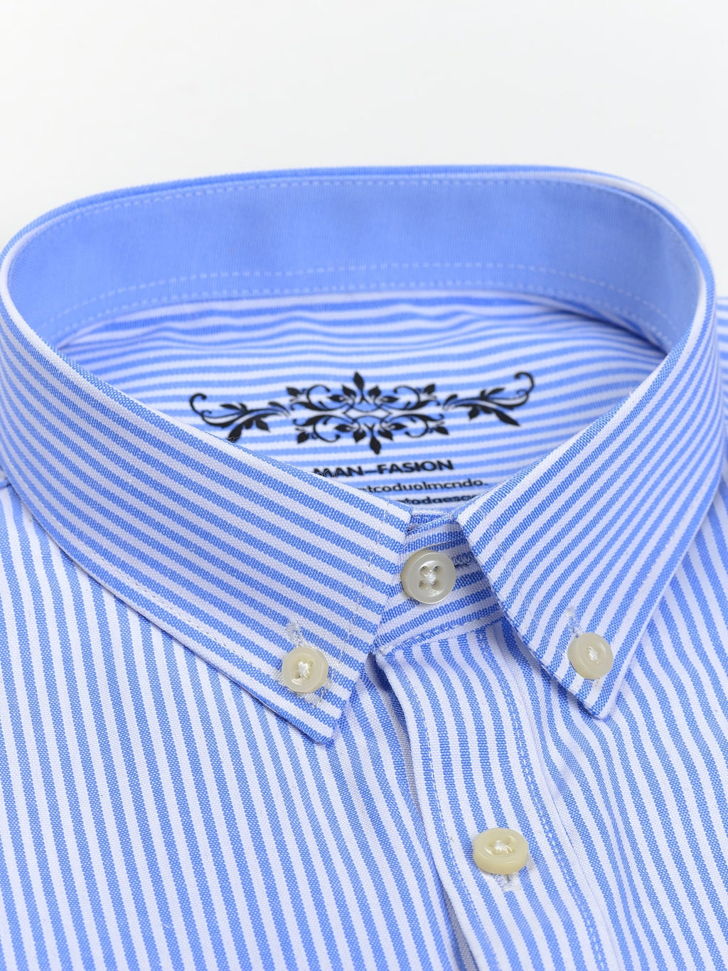 Men's cotton-blend Oxford long-sleeve shirt