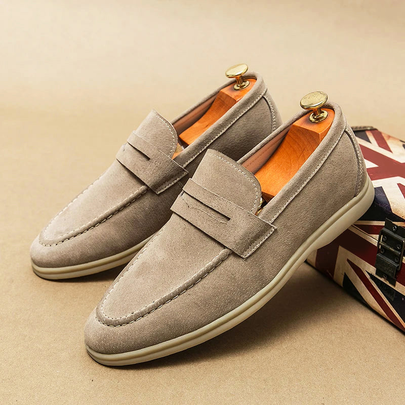 Men's Suede Loafers – Firenze