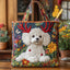 Antler Meadow Pup Tote Bag