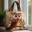 Autumn Owl Tote Bag