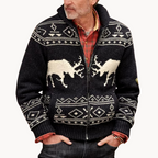 Men's Patchwork Cardigan | Hollowick