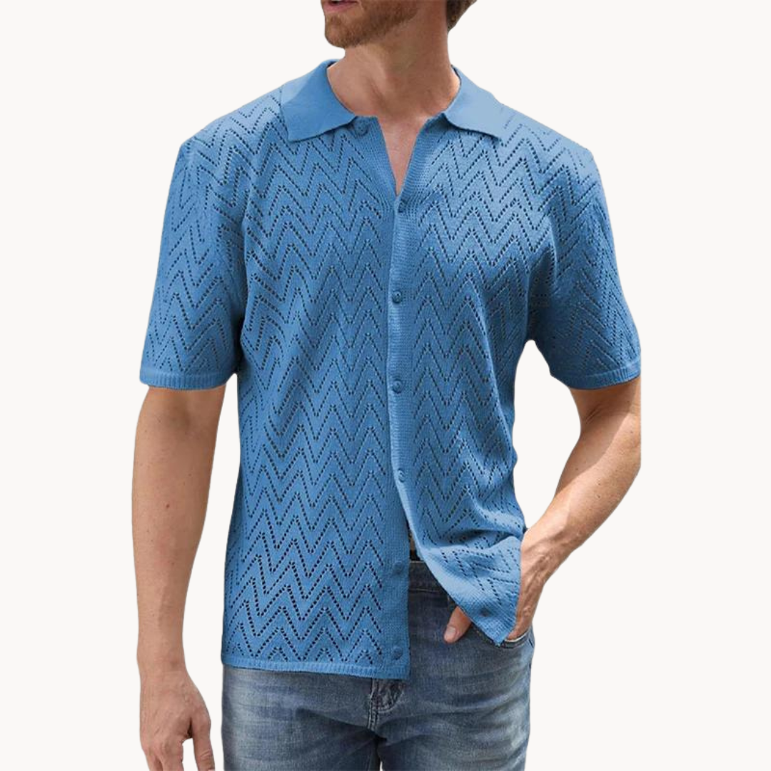 Men's Knitted Shirt | Angelo