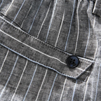 Men's Pinstripe Linen Trousers | Ulric