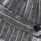 Men's Pinstripe Linen Trousers | Ulric