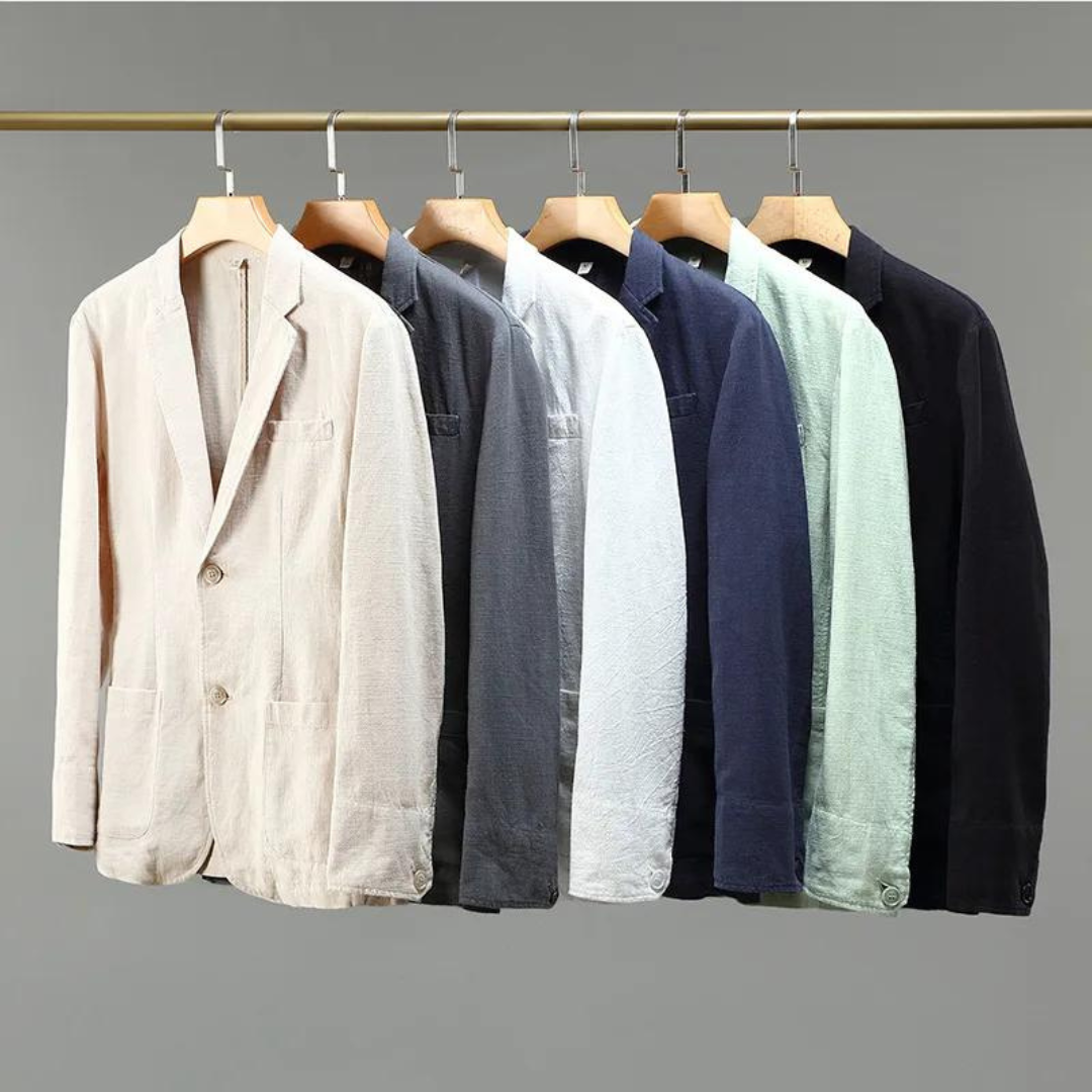 Men's Linen Blazer | Velante