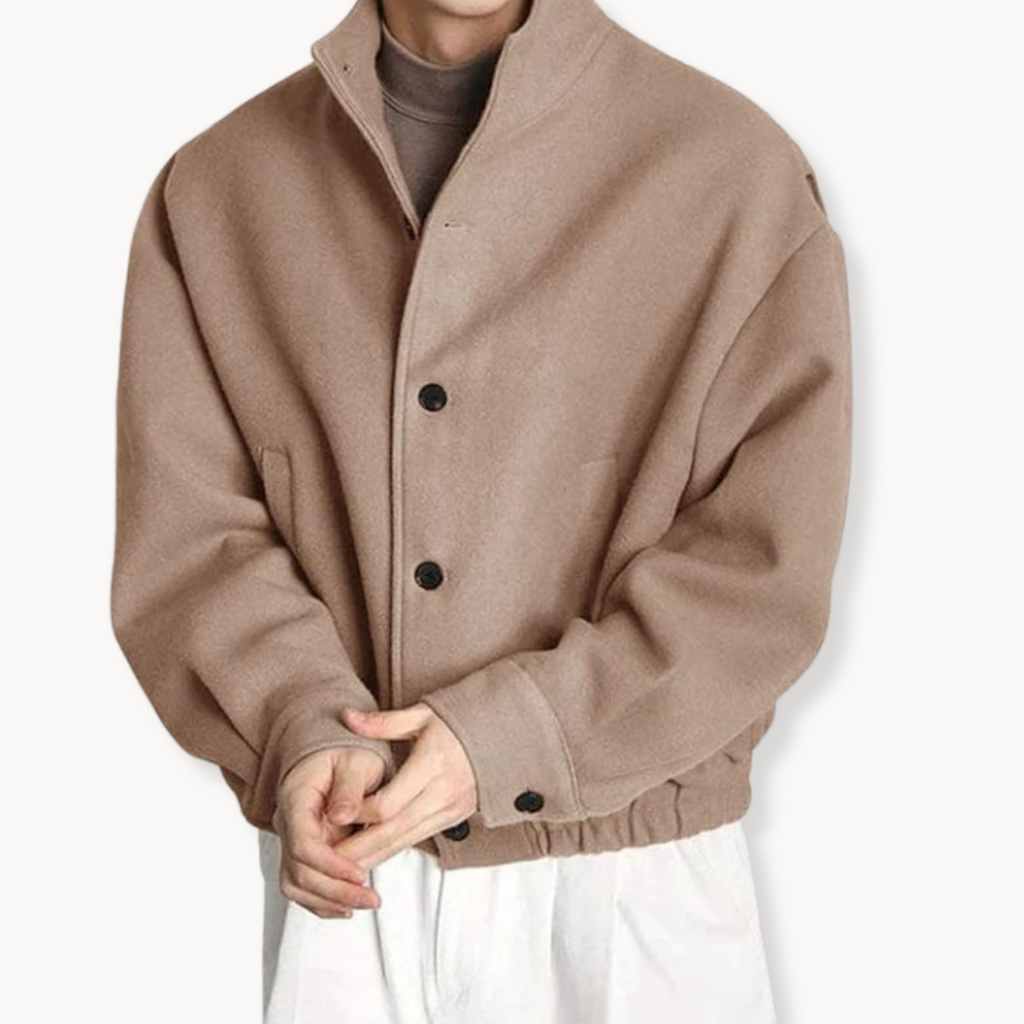 Men's Button-Front Jacket | Donatien