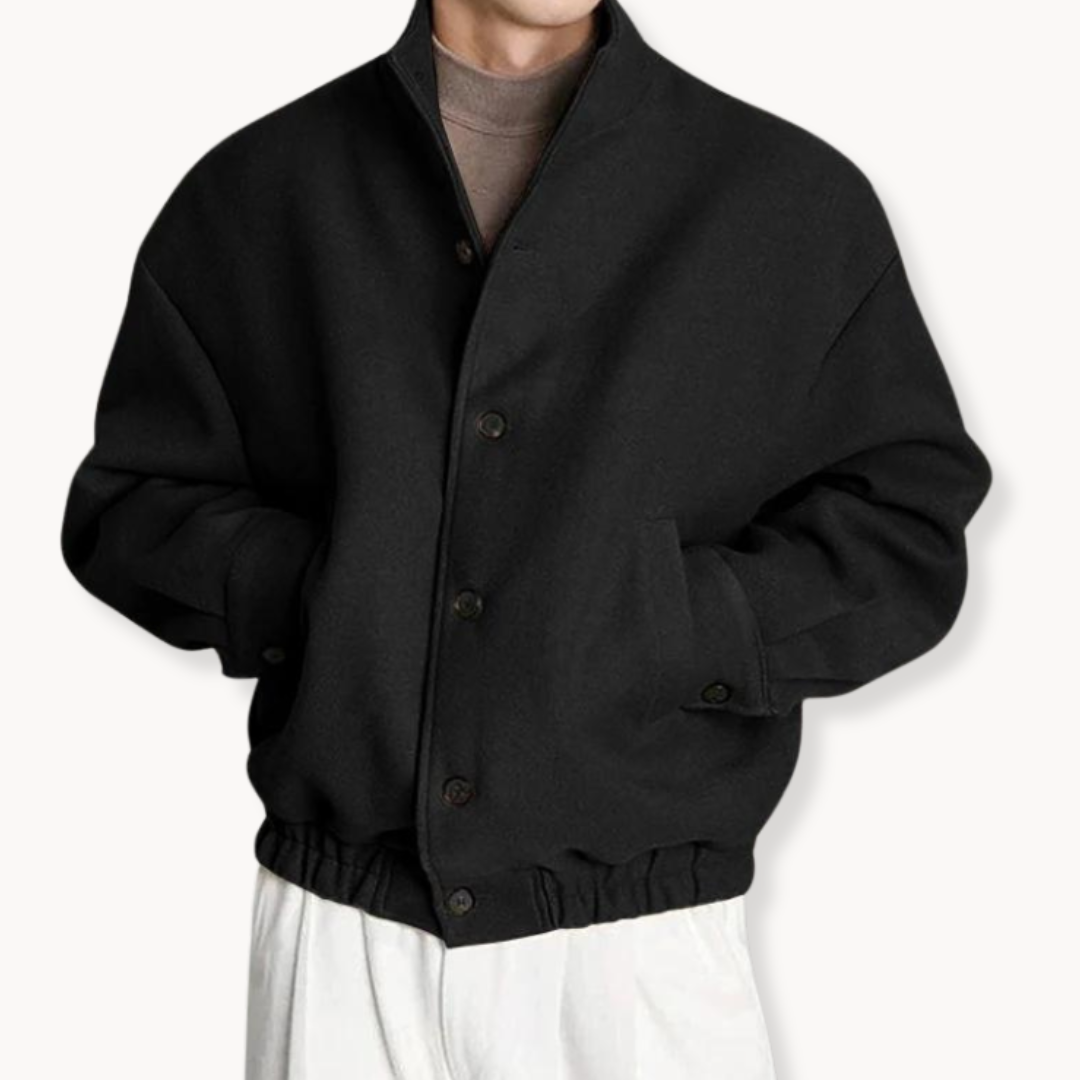 Men's Button-Front Jacket | Donatien
