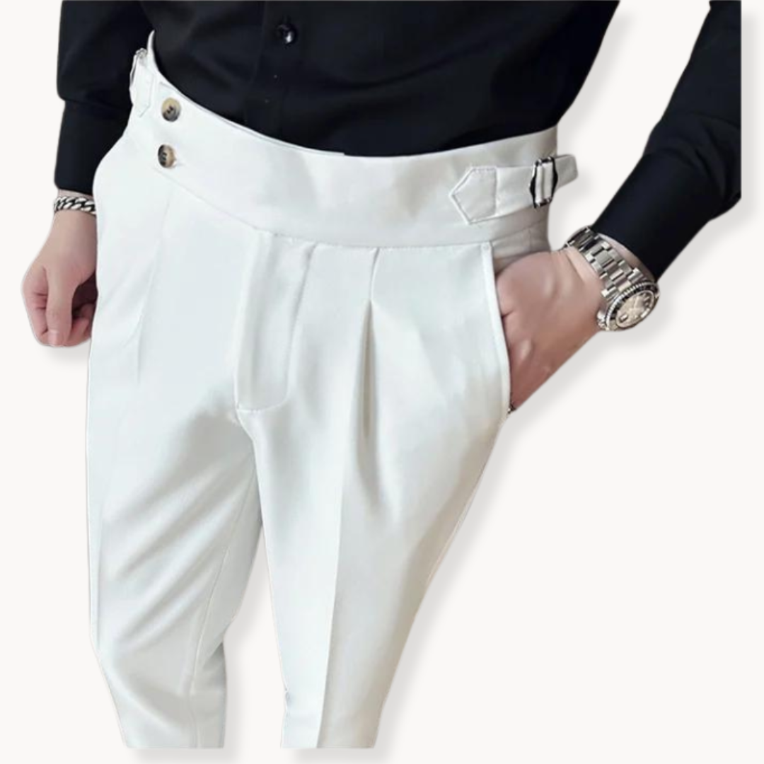 Men's Slim-Fit Trousers | Olivier